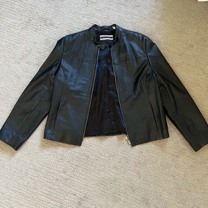 Leather jacket